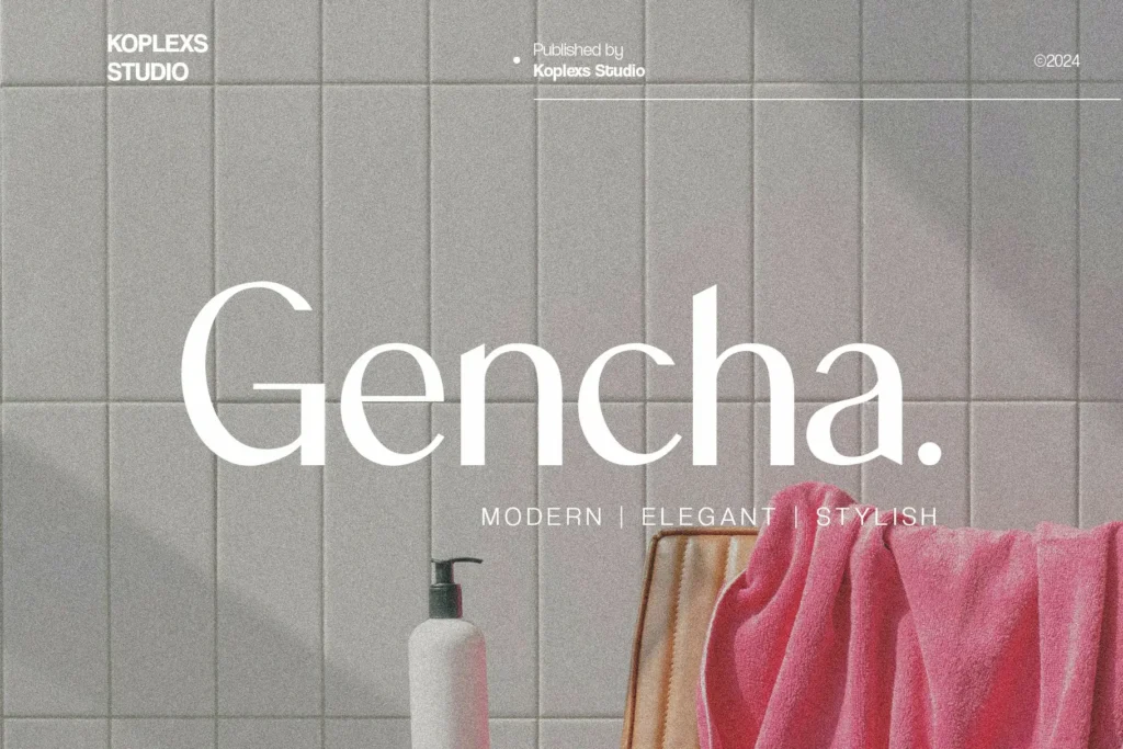 Gencha Font