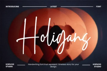 Holigans Font