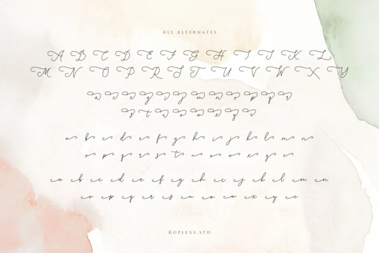 Lovely Pretty Font