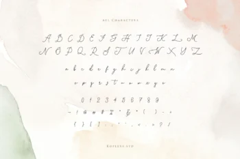 Lovely Pretty Font
