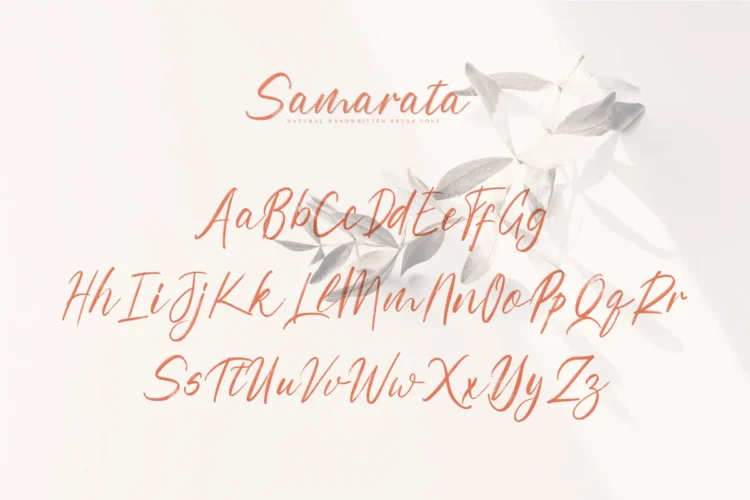 Samarata Font