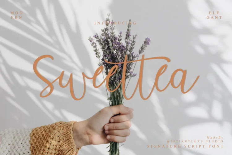 Sweettea Font