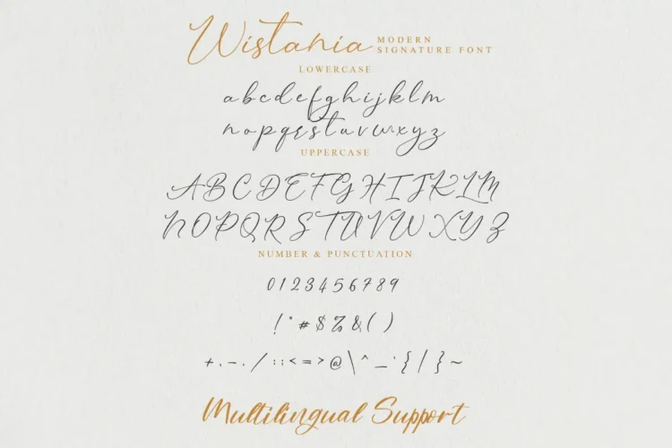 Wistania Font