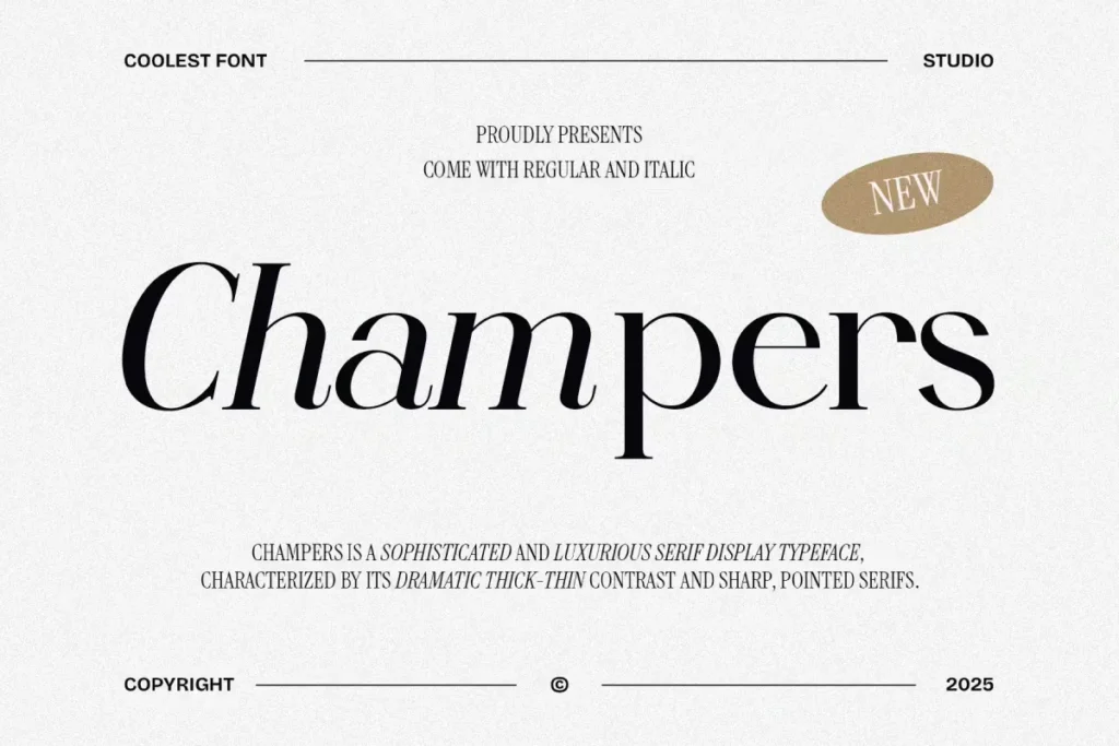 Champers Font