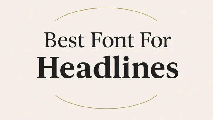 font for headline