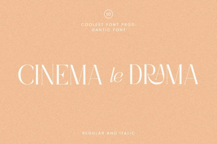 Gantic Font