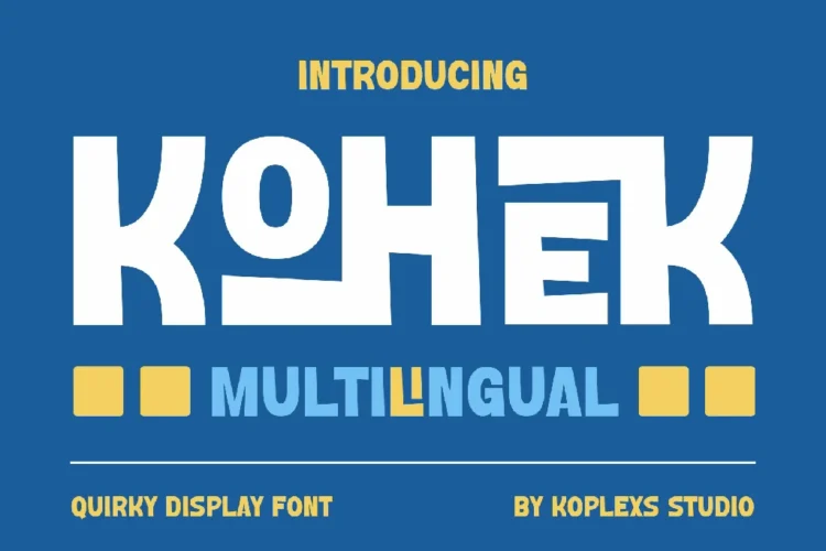 KOHEK Font