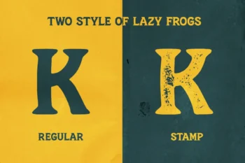 Lazy Frogs Font
