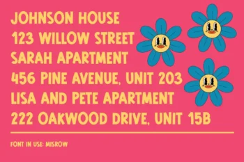 Misrow Font