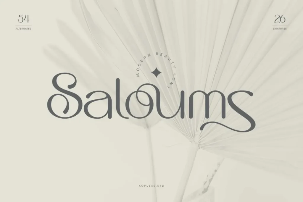Saloums Font
