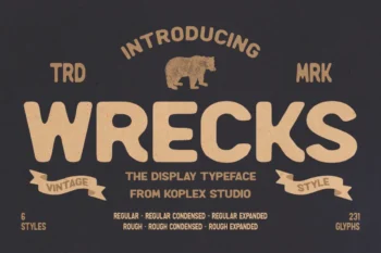 Wrecks Font