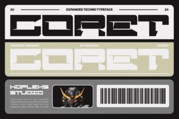 Coret Font