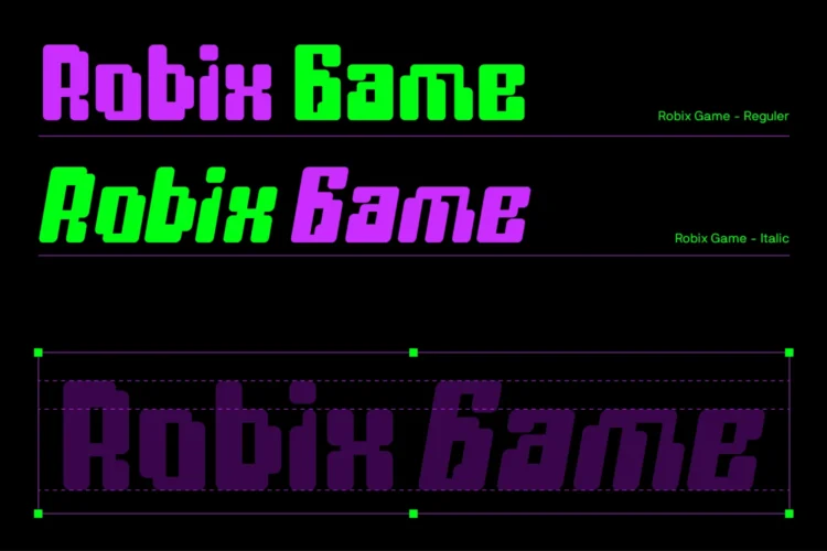Robix Game Font