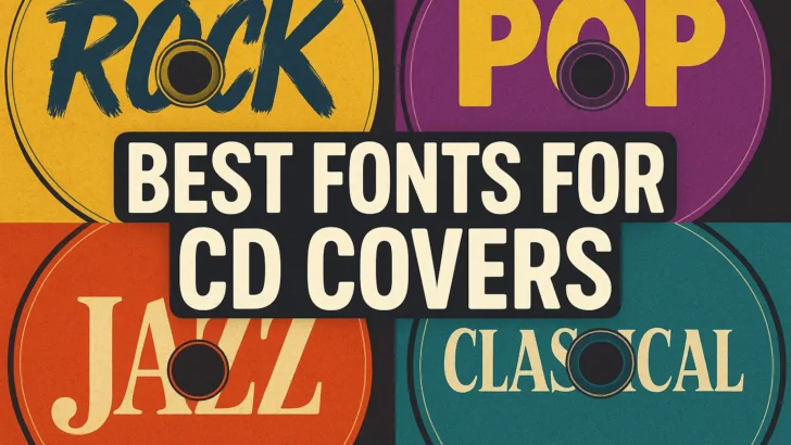 fonts for cd covers