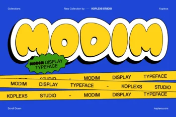 Modim Font