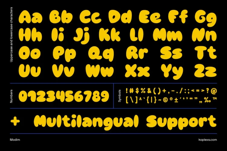 Modim Font