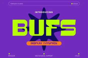 Bufs Font