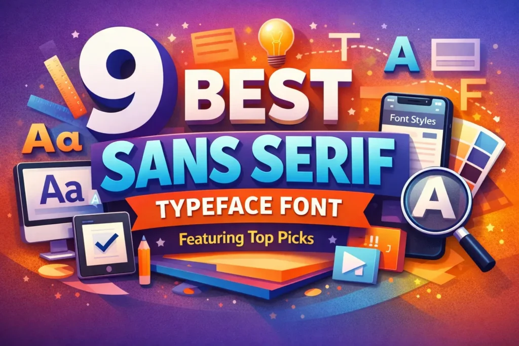Best Sans Serif Typeface Font