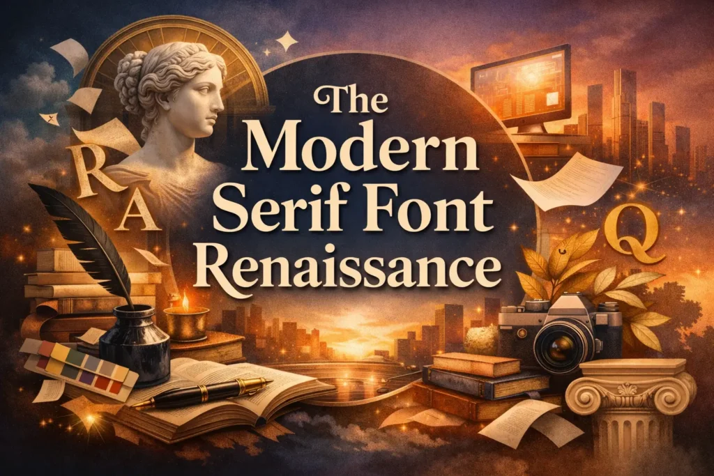 The Modern Serif Font Renaissance