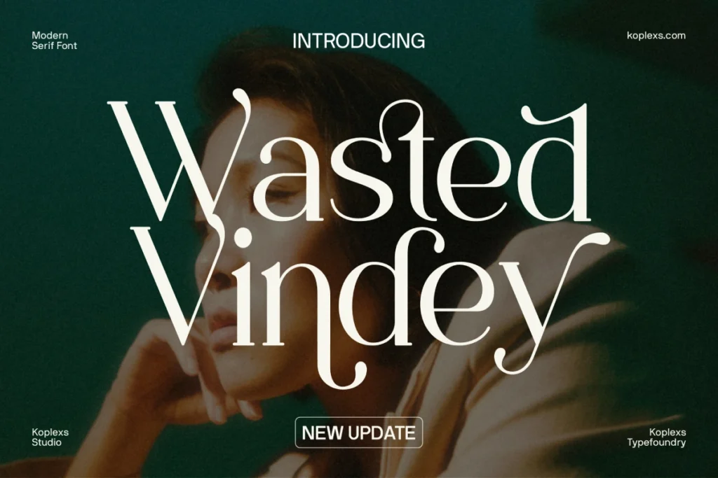 Wasted Vindey Font