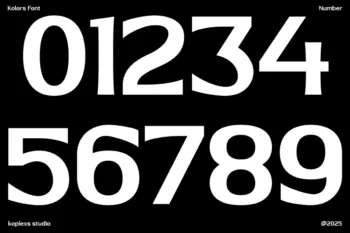 Kolors Font - Modern Aesthetic Display Typeface for Branding, Luxury, and Creative Design
