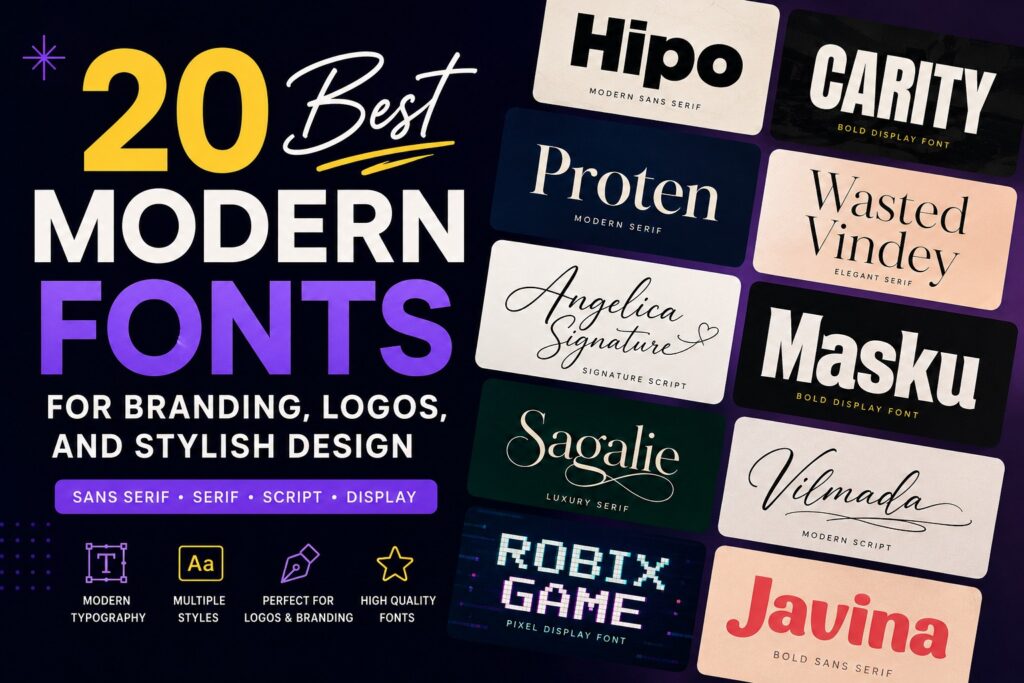 Modern Fonts
