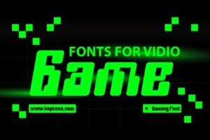 gaming fonts, video game font, fonts for video games, retro game font, video games font
