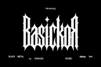 Basickor Font