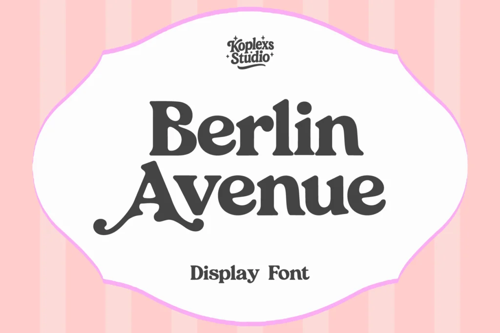 Berlin Avenue Font