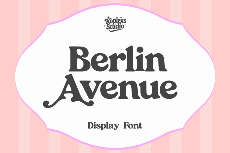 Berlin Avenue Font