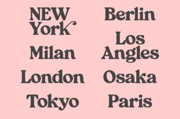 Berlin Avenue Font
