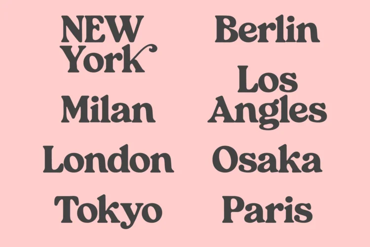 Berlin Avenue Font