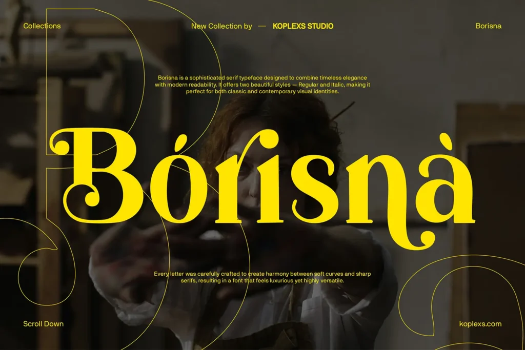 Falmured - Free Font for Commercial Use 12 Borisna font