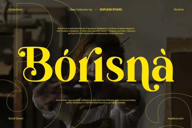 Borisna font