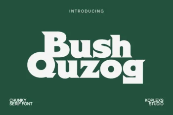 Bush Quzoq Font