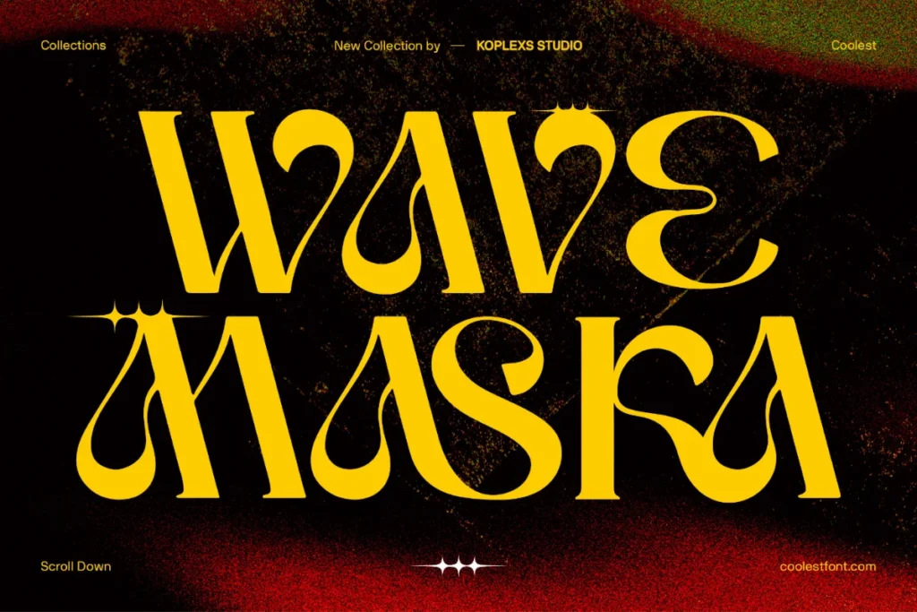 Wave Maska Font