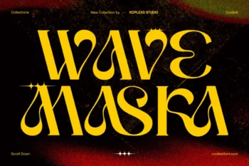 Wave Maska Font