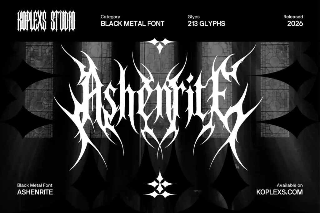 black metal font, death metal font, heavy metal font, metal music font, metal band font,