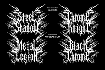 metal font, blackletter font, death metal font, heavy metal font, metal music font,