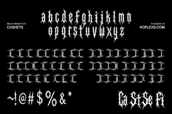 metal font, blackletter font, death metal font, heavy metal font, metal music font,