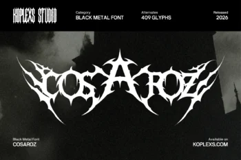 Black Metal Font
