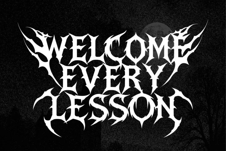 Black Metal Font