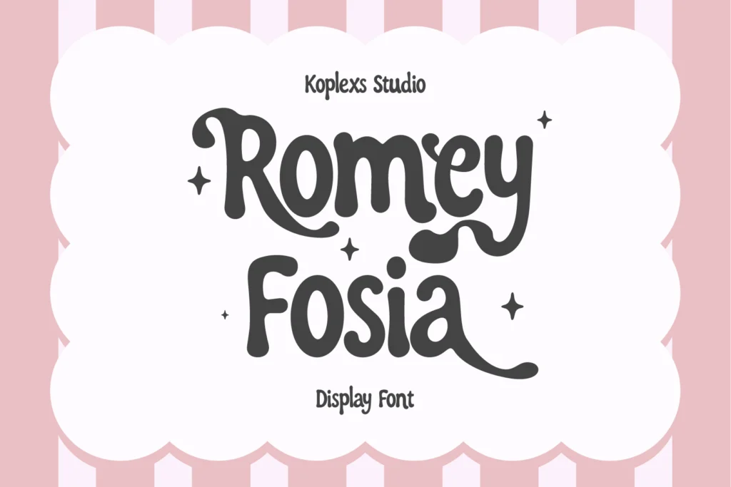 Romey Fosia Font