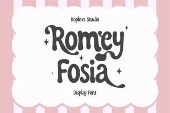 Romey Fosia Font