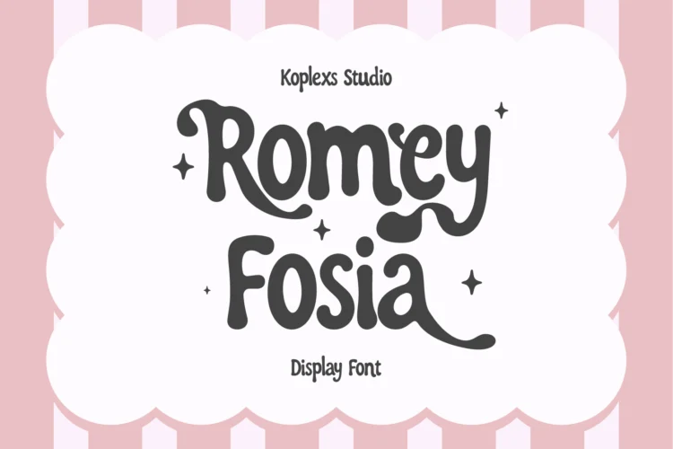 Romey Fosia Font