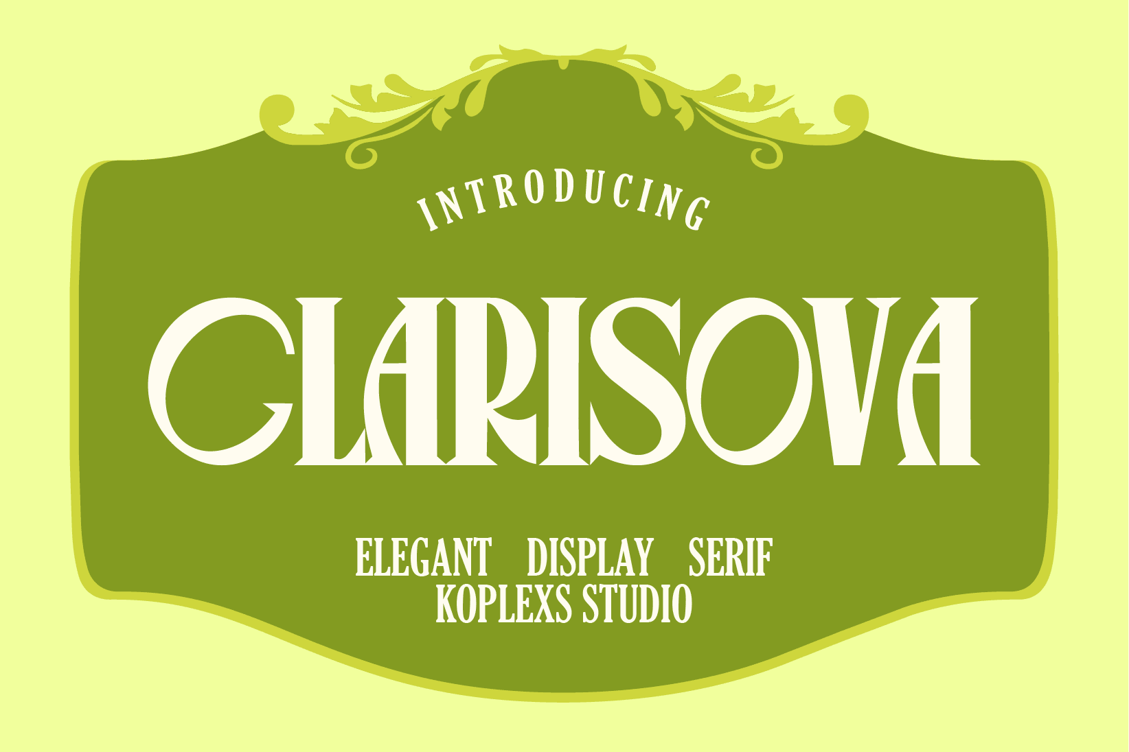 Clarisova Font 3 Clarisova Font | Elegant Display Serif for Branding